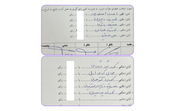  پایان برگزاری م...