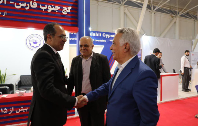 بازدید محمدرضا بهرامن نایب‌رئیس اتاق ایران از نمایشگاه شیراز اکسپو
